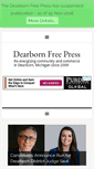 Mobile Screenshot of dearbornfreepress.com